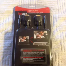 26-3153 Gigaware 2603153 Laptop-to-hdtv 10ft/3.04m Vga Audio/video Cable