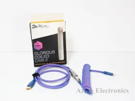 Glorious 810069970264 Artisan Coiled Cable For Mechanical Keyboards Glo-cbl-coil-nebula