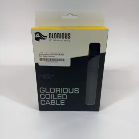 Glorious 810069970363 New Coiled Cable Mechanical Keyboard Glo-cbl-coil-black