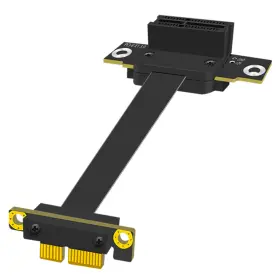 Pcie30-x1-100mm-9090d Glotrends 100mm Pcie 3.0 X1 Riser Cable For M.2 Wifi Firewire Usb