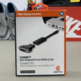 121614 Griffin 085387303944 Connect Mini Display Port To Hdmi And Dvi For Laptops 121614 Griffin 085387303944 Connect Mini Display Port To Hdmi And Dvi For Laptops