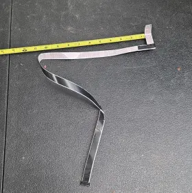 E320289 Hansung Awm 20941 Ffc Flat Flex Ribbon Cable With Connectors 11 In E320289 Hansung Awm 20941 Ffc Flat Flex Ribbon Cable With Connectors 11 In
