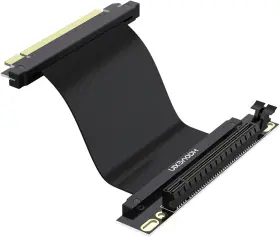 Haoyexin 725231218825 Pcie 3.0 X16 Extension Cable 20cm Male 180 Deg Female 90 Haoyexin 725231218825 Pcie 3.0 X16 Extension Cable 20cm Male 180 Deg Female 90