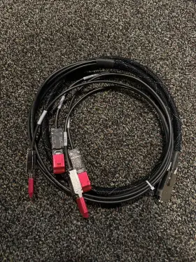 445892-001 Hp Ah587a Rev A Sff-8470 To Sff-8088 Fan-out Cable