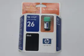 51626a Hp 26 Black Inkjet Print Cartridge - Vintage Sealed