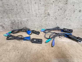 520-290-005 Hp 520-290-507 Lot 4 Rj45 To Vga And Ps/2 Kvm Ip Interface Adapters 520-290-005/505/507 520-290-005 Hp 520-290-507 Lot 4 Rj45 To Vga And Ps/2 Kvm Ip Interface Adapters 520-290-005/505/507