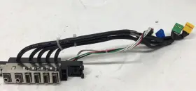 611897-001 Hp Luxshare Case Front I/o Panel Audio Ports Oem For Compaq Pro 4300