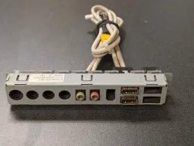647115-001 Hp P7 Microtower Series 2.0 Usb Ports / Audio Jacks Front I/o 647115-001 Hp P7 Microtower Series 2.0 Usb Ports / Audio Jacks Front I/o