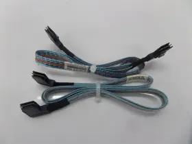 654073-001 Hp 657196-001 Lot Of 2 Dl360 Mini-sas To Sas Data Cable 654073-001 Hp 657196-001 Lot Of 2 Dl360 Mini-sas To Sas Data Cable