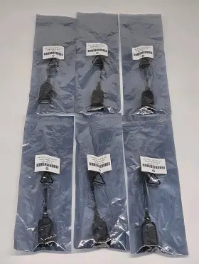708463-001 Hp 703216-001 Lot Of 6 Mini Display Port To Cable Adapter