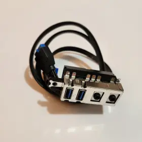810636-001 Hp Prodesk 400 G3 Sff Front I/o Cable Assembly 810636-001 Hp Prodesk 400 G3 Sff Front I/o Cable Assembly