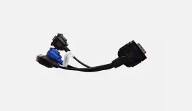 416003-001 Hp Sff8087 Adapter Cable Kvm Port Usb Vga 409496-001 For C3000 C7000