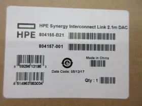 804155-b21 Hpe Synergy Interconnect Link 2.1m Direct Attach Copper Cable