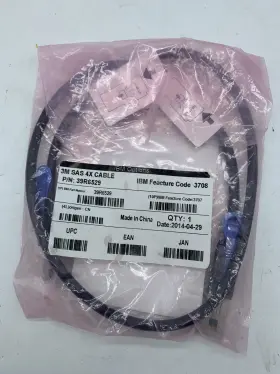 39r6529 Ibm Sealed New 3m Sas 4x Cable For Networking Free Shipping