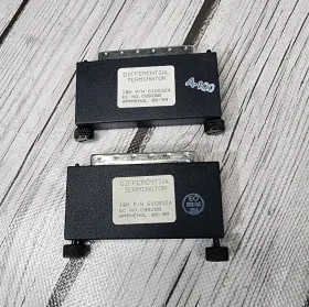 61g8324 Ibm Scsi Ultra2 Hvd Terminators 3581 3580 Tape Drive Lot Of 2