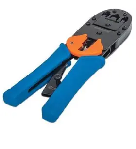 211048 Ic Intracom New Intellinet Manhattan Universal Modular Plug Crimping Tool For Rj45