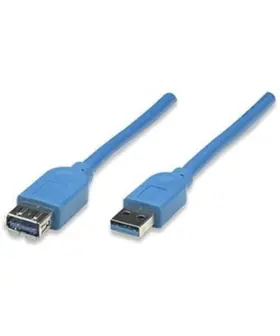 322447 Ic Intracom New Manhattan Superspeed Usb 3.0 A Male/a Female Extension Cable 10 Ft 3m 322447 Ic Intracom New Manhattan Superspeed Usb 3.0 A Male/a Female Extension Cable 10 Ft 3m