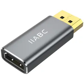 7769 Iiabc Displayport To Hdmi Adapter 4k 24k Gold Plated 1-pack Grey 7769 Iiabc Displayport To Hdmi Adapter 4k 24k Gold Plated 1-pack Grey