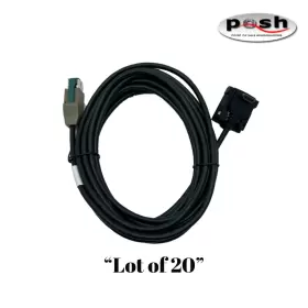 296116381ae Ingenico Inch Lot Of 20 Lane Dual Gang Usb Cable 5m 30v