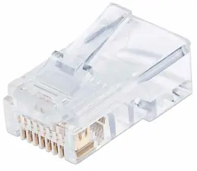 790512 Intellinet Rj45 Modular Plugs Pro Line Cat5e Utp 3-prong For Solid Wire 50 790512 Intellinet Rj45 Modular Plugs Pro Line Cat5e Utp 3-prong For Solid Wire 50