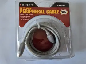 Din8 Interex 1-66a/10 10 Ft. Macintosh Serial Printer/peripheral Cable Mini To Same Din8 Interex 1-66a/10 10 Ft. Macintosh Serial Printer/peripheral Cable Mini To Same