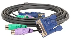 G2l5002p Io Gear 6ft Ps/2 Kvm Combo Micro Cbl