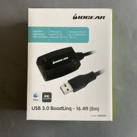 Gue305 Iogear New 16.4ft Usb 3.0 Boostlinq Cable Gue305 Iogear New 16.4ft Usb 3.0 Boostlinq Cable