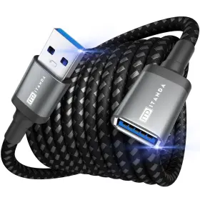 Jgho-dhu-sfj19 Itd Itanda 10ft Usb Extension Cable 3.0 Cord Type A Male To Fem