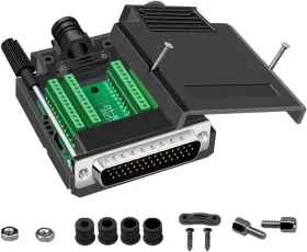 Jt618-619 Jienk Db44 Solderless Male Rs232 Serial Adapters Hdb44 D-sub To 44pin 3row