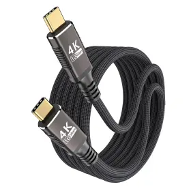 Gg-f18 Kmmxxcpm Long Usb C To Cable 10ft Compatible With Thunderbolt