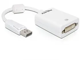 61765  Komqi Delock Displayport Male To Dvi 24 5 Female Adapter