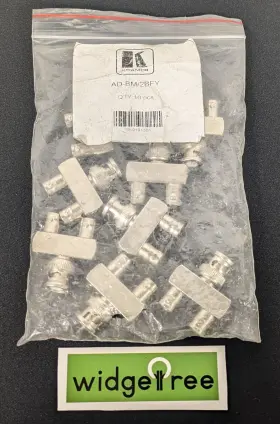 2bfy Kramer Ad-bm/2bfy Bnc Male To Female Y Adapters 10pk - 2bfy Kramer Ad-bm/2bfy Bnc Male To Female Y Adapters 10pk -