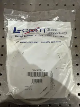 5sm0510042034 L-com Csmn15ff-5 Cable New In Package 5ft 5sm0510042034 L-com Csmn15ff-5 Cable New In Package 5ft