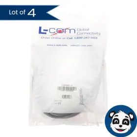 Csm9mf-15 L-com 822335014183 Lot Of 4 15ft D-sub Cable Db9 Male / Female Cables - Inch New Csm9mf-15 L-com 822335014183 Lot Of 4 15ft D-sub Cable Db9 Male / Female Cables - Inch New