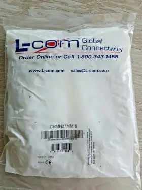 Crmn37mm-5db37 L-com Crmn37mm-5 Male To Cable 5 Ft Crmn37mm-5db37 L-com Crmn37mm-5 Male To Cable 5 Ft