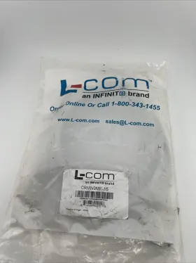 Crmn9mf-15 L-com Reversible Hardware Molded D-sub Cable Db9 Male/female 15ft Crmn9mf-15 L-com Reversible Hardware Molded D-sub Cable Db9 Male/female 15ft