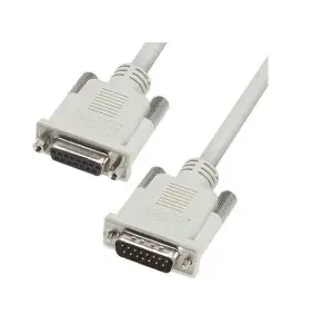 Cs2n15mf-15 L-com Premium Molded D-sub Cable Db15 Male / Female 15ft