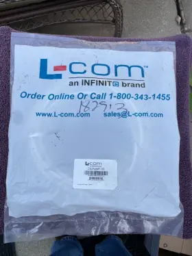 Cs2n9mf-50 L-com Cs2n9mf 50 Deluxe Molded 9pin D-sub Male / Female 50ft