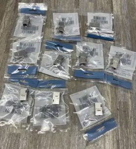 Tdg1026kcs-r6 L-com Lot Of 10 Category 6 Shielded Rj45 Right Angle Coupler