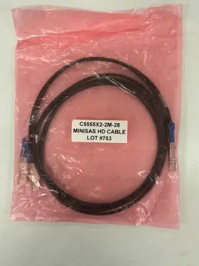 C5555x2-2m-28 Leoni High Speed Cable Minisas Hd 32334am C5555x2-2m-28 Leoni High Speed Cable Minisas Hd 32334am