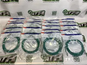 6d460-10g Leviton Cat Patch Cord 10ft Green Extreme Cat6 Slimline Lot Of 20