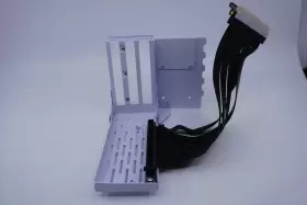 Lan2-1x Lian Li Premium Pci-e X16 3.0 White Extender Riser Cable 200mm Lancool 2