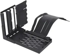Vg4-4-v2x Lian Li Universal Gpu Card Holder Kit With Premium Riser Cable Vg4-4-v2x Lian Li Universal Gpu Card Holder Kit With Premium Riser Cable