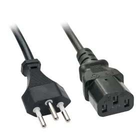 30418 Lindy Switzerland Black Iec Mains Cable 3 M 30418 Lindy Switzerland Black Iec Mains Cable 3 M