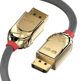 36292  Lindy 2m Displayport 1.4 Cable Gold Line