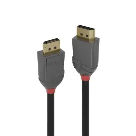 36482  Lindy Electronics Limited 2m Displayport 1.4 Cable Anthra Line