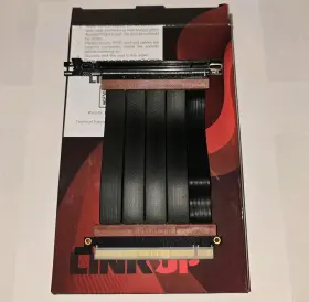 Pcie4ext11sr-010-v7 Linkup Ultra Pcie 4.0 X16 Riser Cable - Right Angle 10cm Pcie4ext11sr-010-v7 Linkup Ultra Pcie 4.0 X16 Riser Cable - Right Angle 10cm