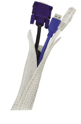 Kab-0007 Logilink 1.8m Cable Flexwrap - Grey Kab-0007 Logilink 1.8m Cable Flexwrap - Grey