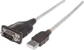 205153 Manhattan Usb To Rs232 Serial Adapter Converter Long 18 Inch Cable Clear 205153 Manhattan Usb To Rs232 Serial Adapter Converter Long 18 Inch Cable Clear