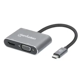 130691 Manhattan Products Usb-c To Hdmi And Vga 4-in-1 Docking 130691 Manhattan Products Usb-c To Hdmi And Vga 4-in-1 Docking